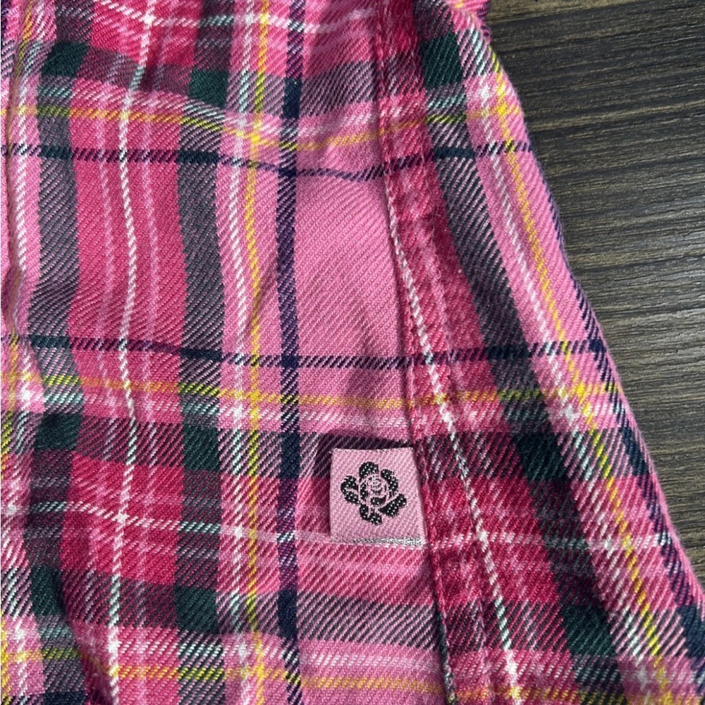 Tripp NYC Vintage Hot Pink And Black  Plaid Corset Size 2 Y2K - Picture 4 of 11